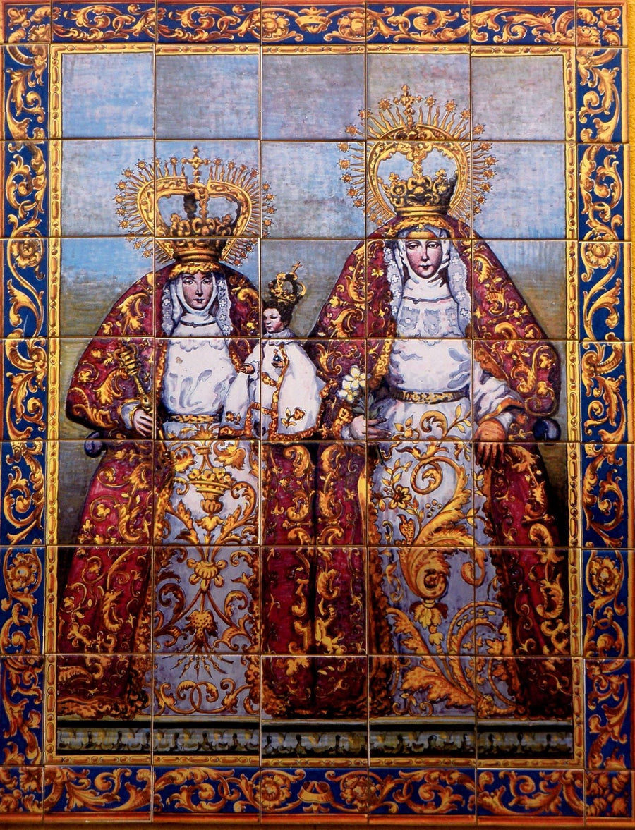 Azulejo-Dekor aus Triana in Sevilla.