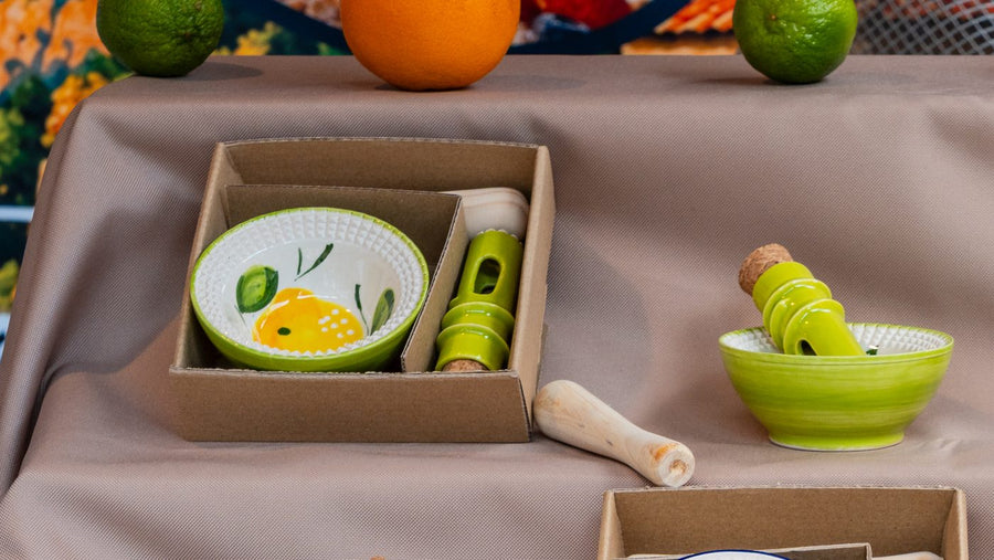 PICCOLINOOS Keramik-Zitronenausgießer mit Korken